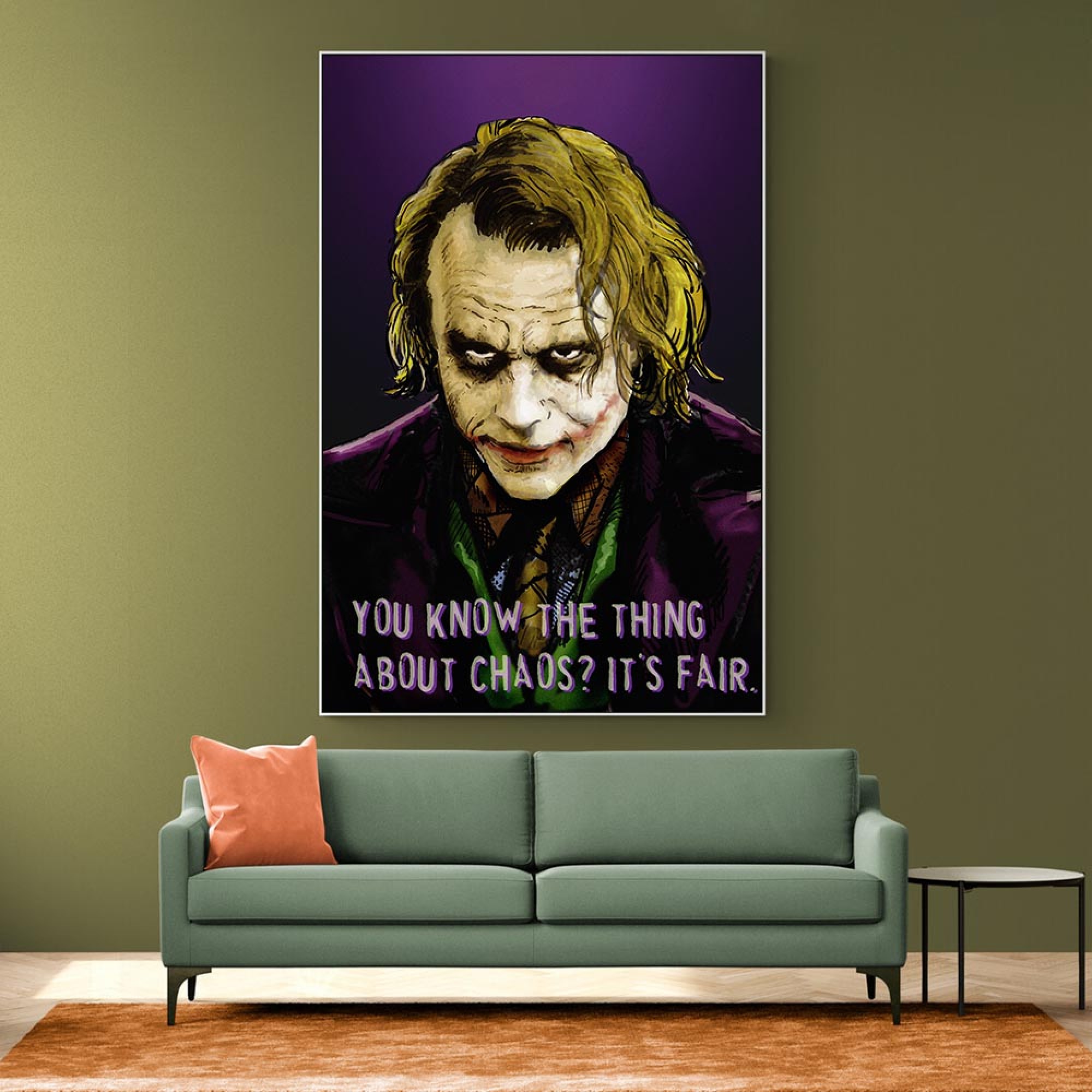 The Joker Wall Art
